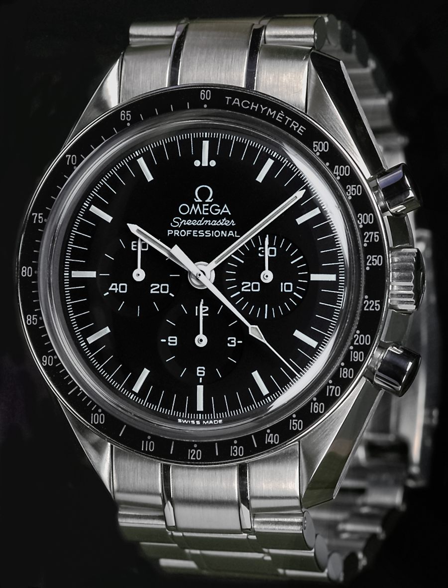 Omega Speedmaster Professional chronograph watch face