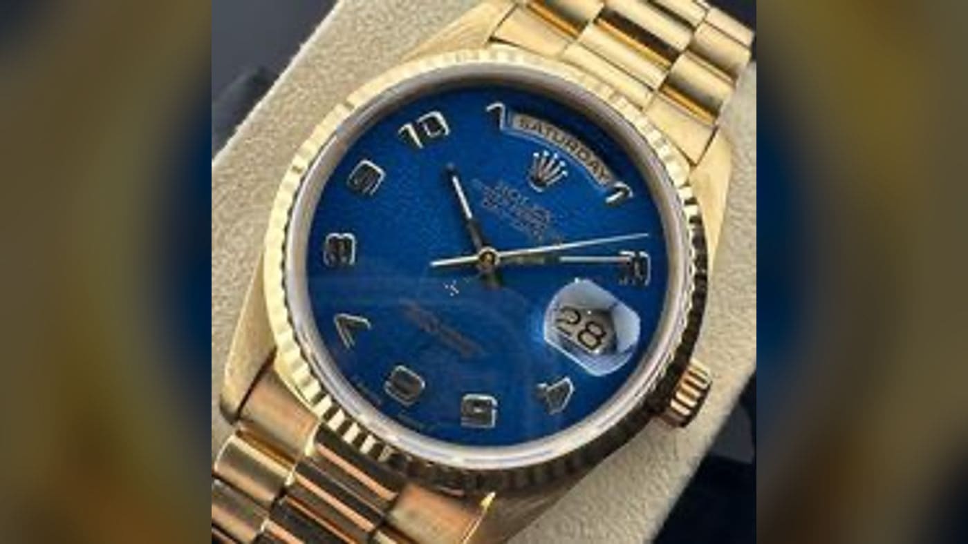 Rolex Day-Date 18238, photographed at Watch Affinity in San Antonio