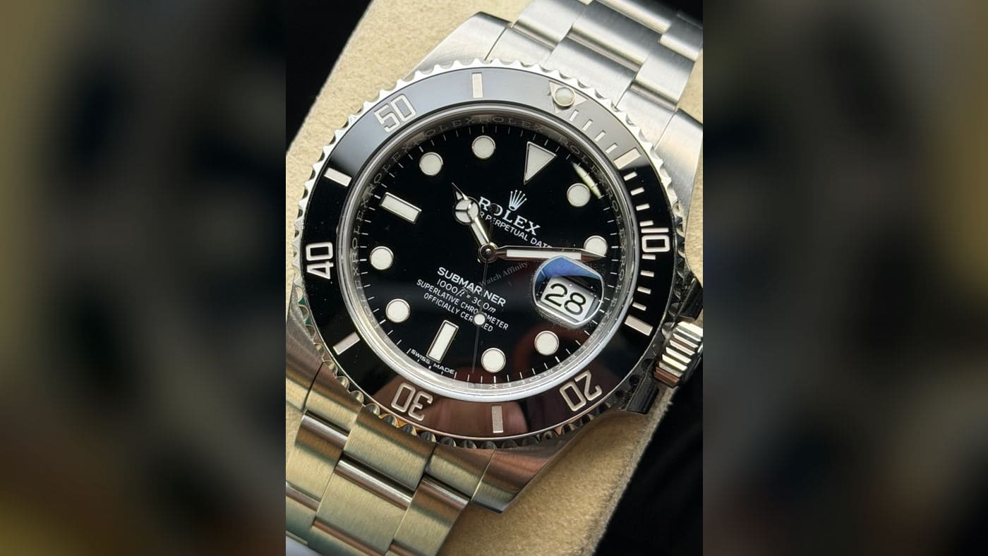 Rolex Submariner Date 116610LN, photographed at Watch Affinity in San Antonio