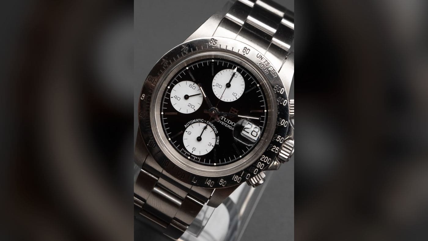 Tudor Oysterdate Chronograph 79180, photographed at Watch Affinity in San Antonio