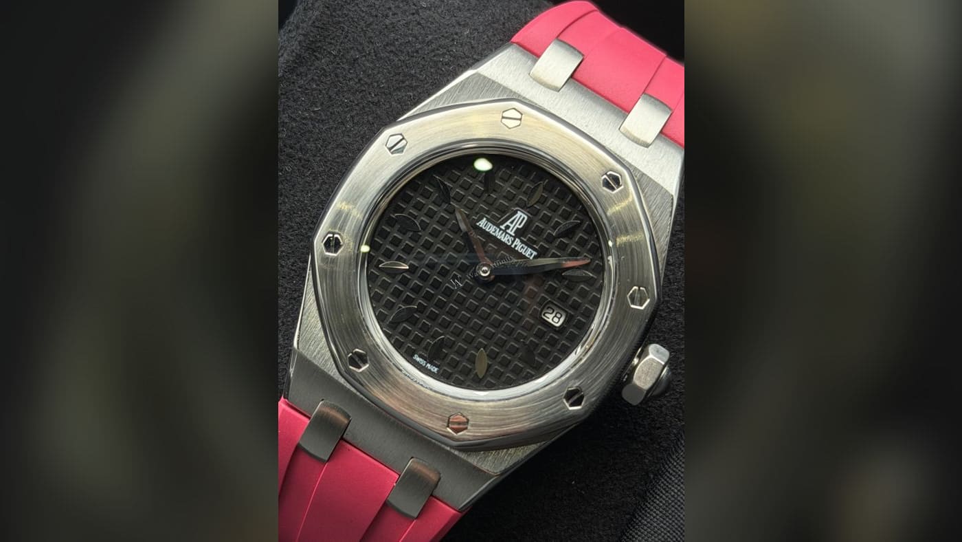 Audemars Piguet Royal Oak 67620ST.OO.D002CA.01, photographed at Watch Affinity in San Antonio