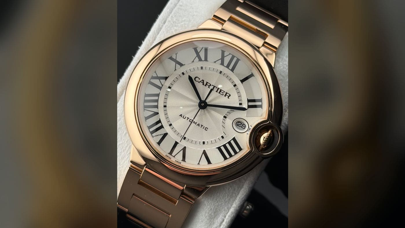 Cartier Ballon Bleu de Cartier WGBB0046, photographed at Watch Affinity in San Antonio
