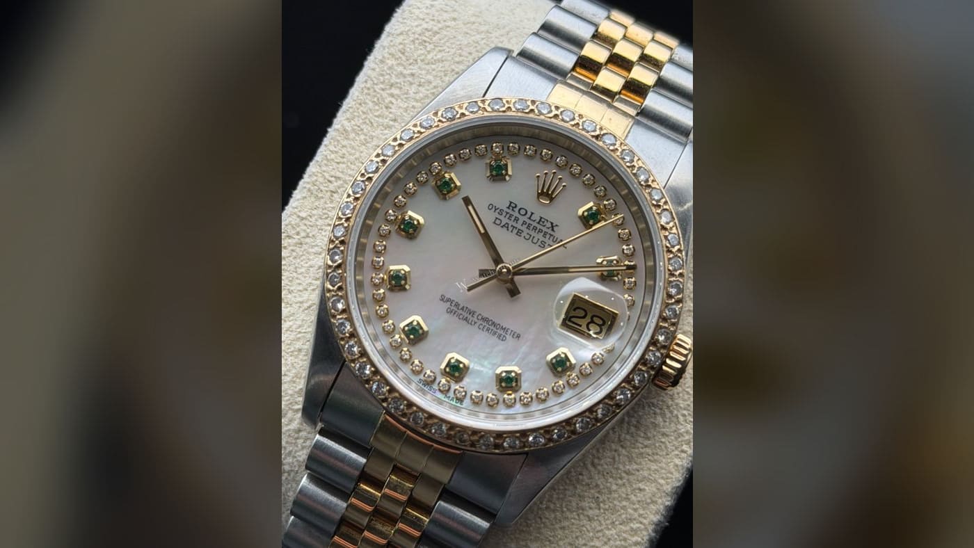 Rolex Datejust 16233, photographed at Watch Affinity in San Antonio