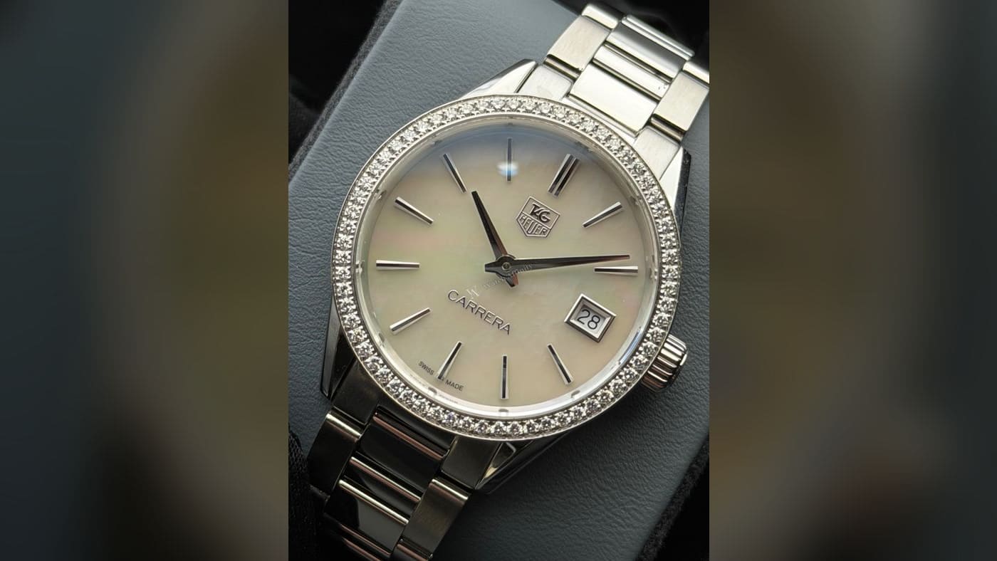 TAG Heuer Carrera Lady Quartz WAR1315, photographed at Watch Affinity in San Antonio