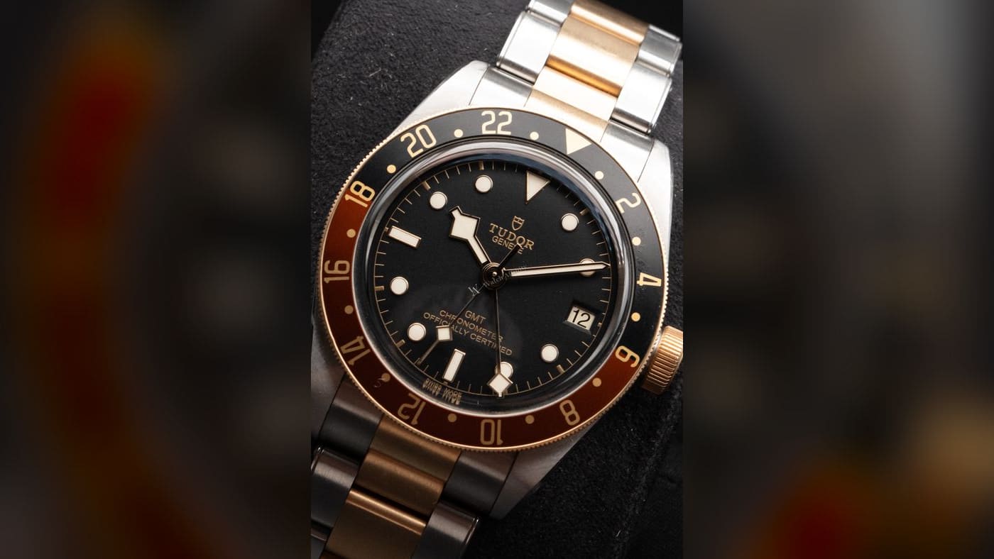 Tudor Rootbeer M79833MN, photographed at Watch Affinity in San Antonio