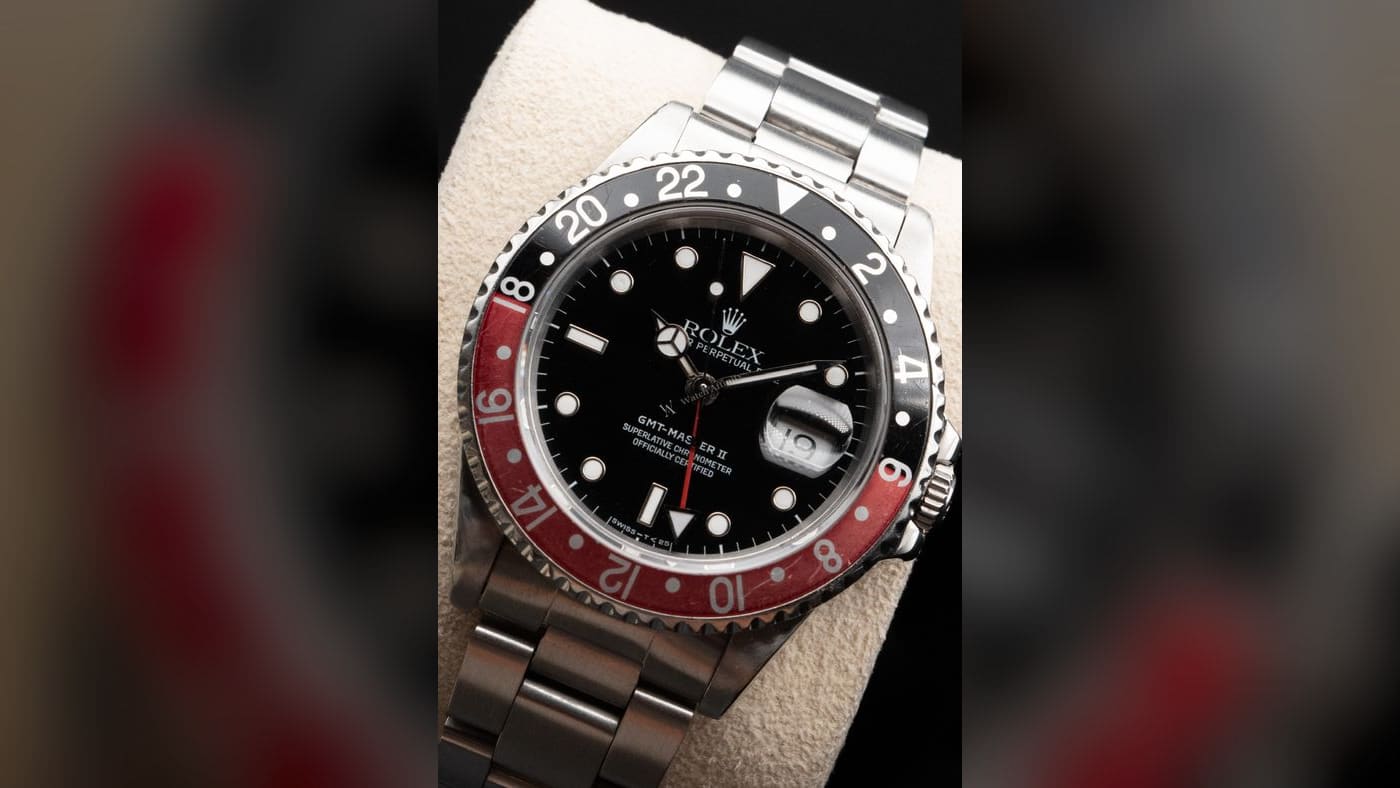 Rolex GMT-Master II 16710, photographed at Watch Affinity in San Antonio