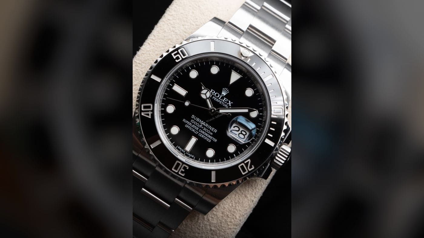 Rolex Submariner Date 116610LN, photographed at Watch Affinity in San Antonio