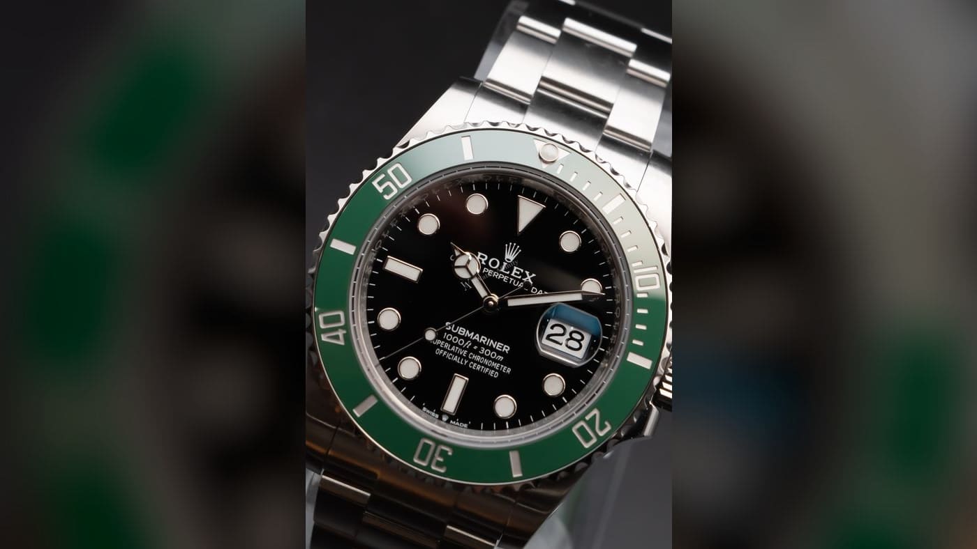 Rolex Submariner Date 126610LV, photographed at Watch Affinity in San Antonio