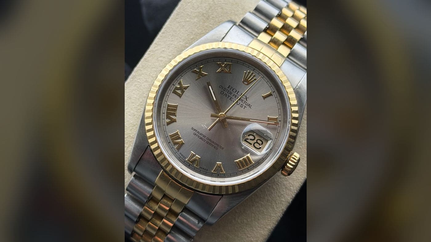 Rolex Datejust 16233, photographed at Watch Affinity in San Antonio