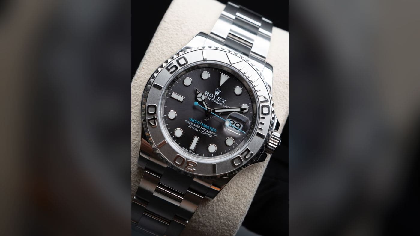 Rolex Yacht-Master 40 Rolesium 126622-0001, photographed at Watch Affinity in San Antonio