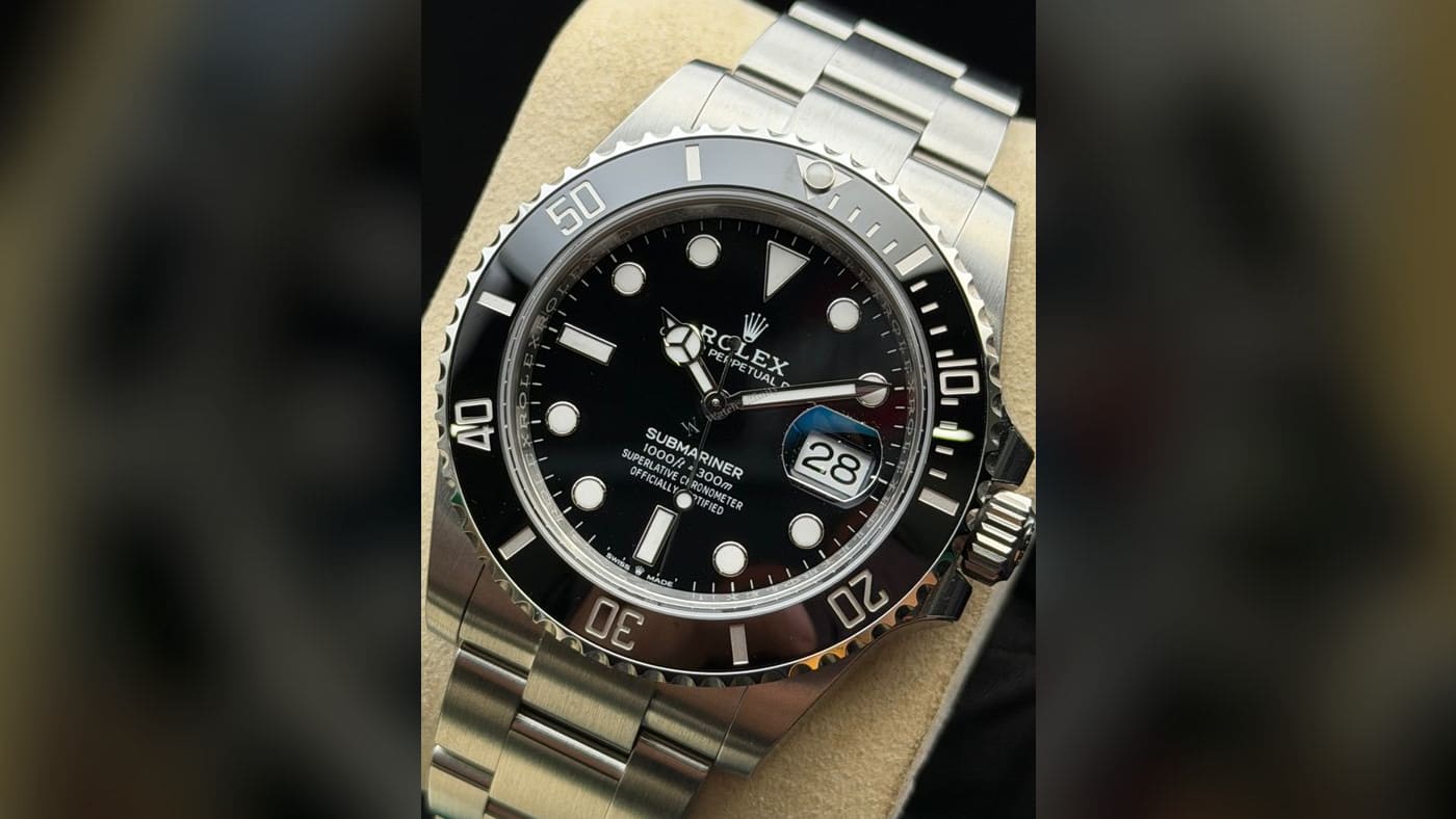 Rolex Submariner Date Oystersteel 126610LN-0001, photographed at Watch Affinity in San Antonio